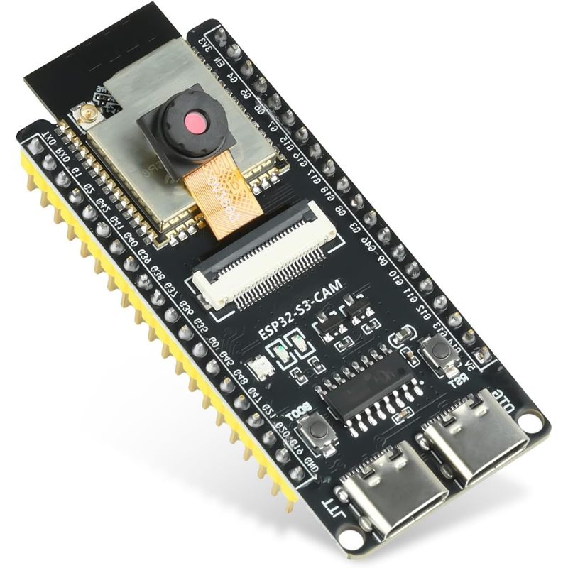 Esp32 Wifi Bluetooth Module - ESP32-S3-CAM-bord met OV3660-camera, N16R8-module, dubbele Type-C-poort,