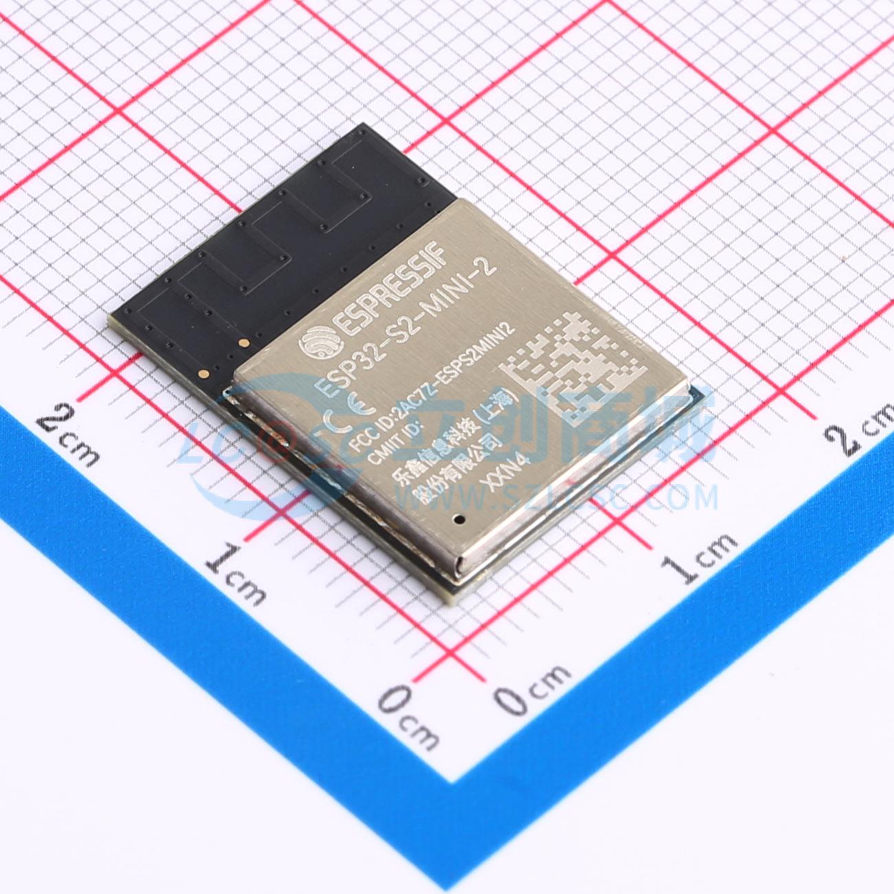 Esp32 S2 - 4 stks ESP32-S2-MINI-2-N4 SMD ESP32-S2FH4 SPI