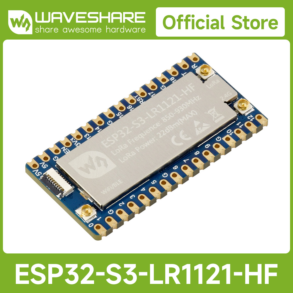 Esp32 S3 - Waveshare ESP32-S3 LoRa ontwikkelbord, integreert LR1121