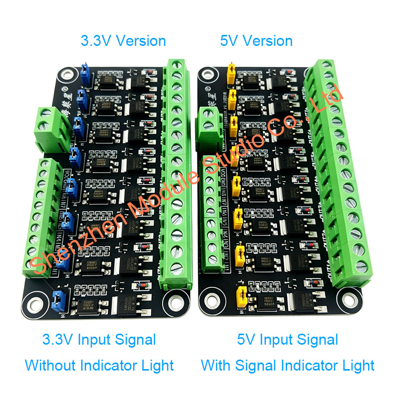 Esp32 Uart Module - 8-kanaals MOSFET-module Microcontroller PLC-versterking Veldeffect-aandrijfbuis Optocoupler