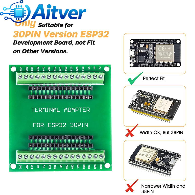 ESP32 30PIN uitbreidingskaart  - Esp32 Devkit recensie en prijs