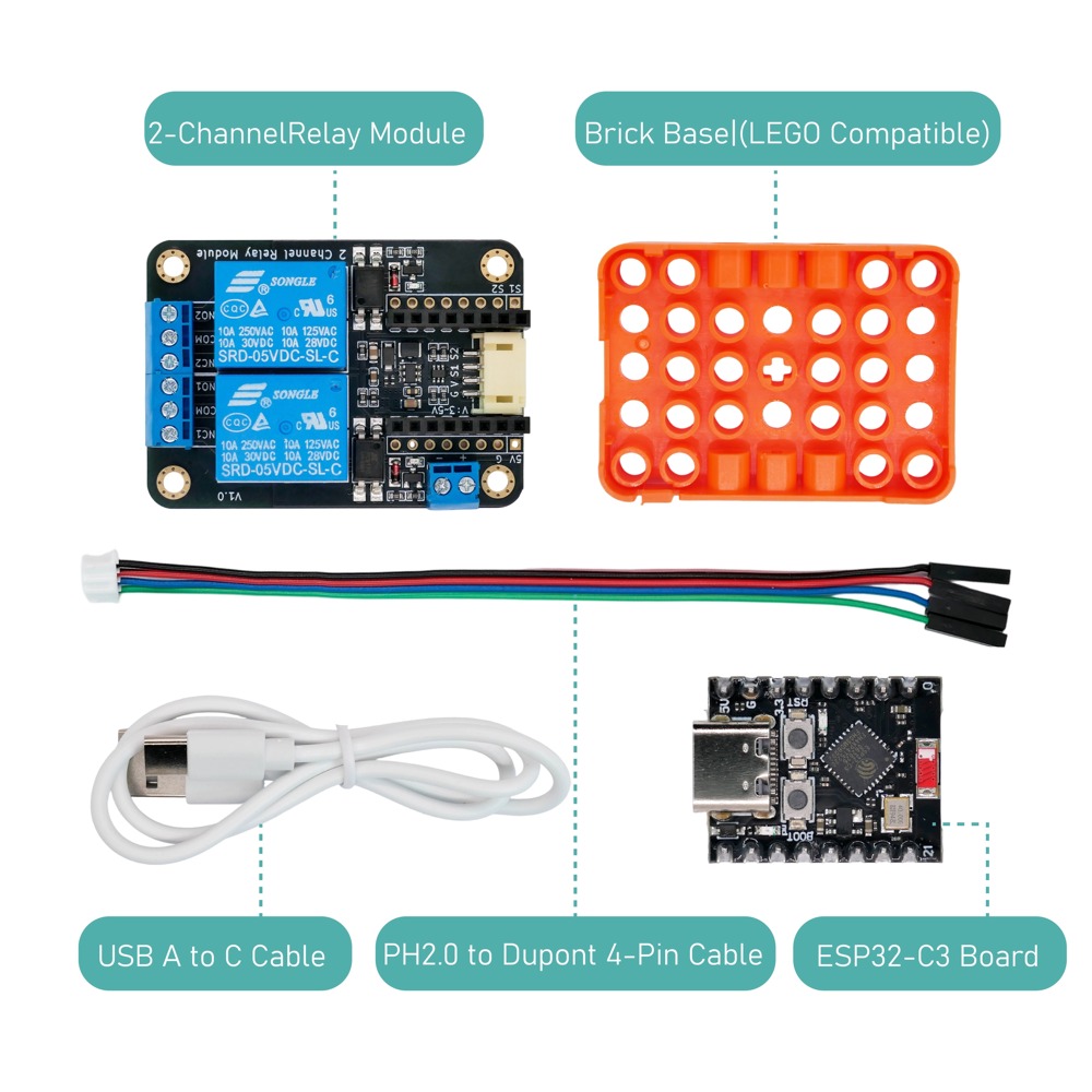 2CH Relaismodule Input5V Actie - Esp32 Uart Module recensie en prijs