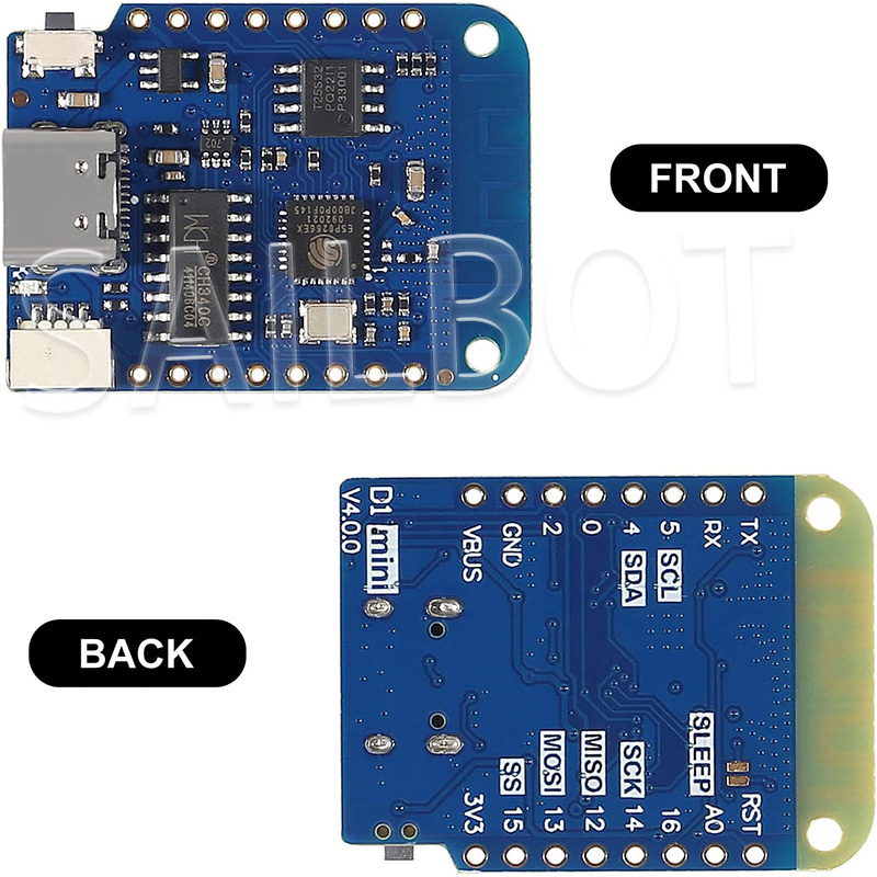 1-10PCS WeMos D1 Mini ESP8266  - Esp8266 Nodemcu recensie en prijs