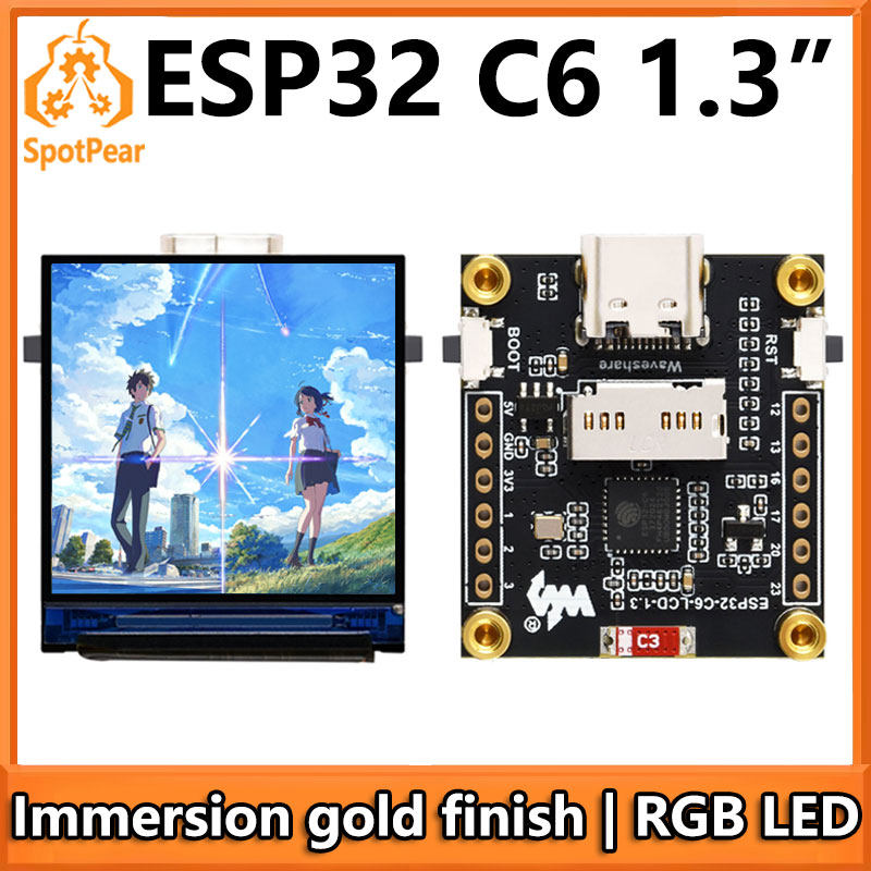 ESP32-C6 LCD Development Board - Espressif Esp32 recensie en prijs