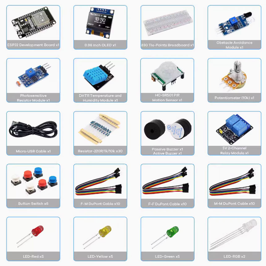 Creator Kit voor projecten Sta - Esp32 Devkit recensie en prijs
